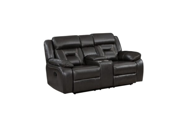 8229NDG Seating-Amite Collection 2pc Set: Sofa, Love