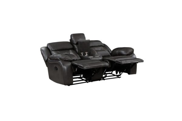 8229NDG Seating-Amite Collection 2pc Set: Sofa, Love