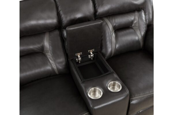 8229NDG Seating-Amite Collection 2pc Set: Sofa, Love