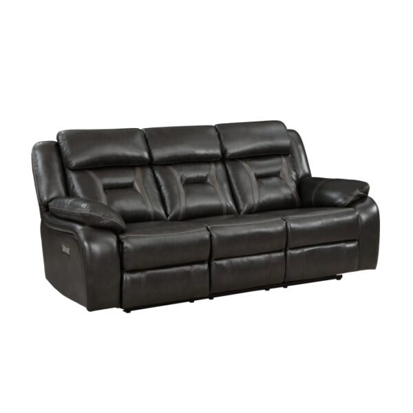 8229NDG-3PW Power Double Reclining Sofa