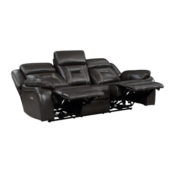 8229NDG-3PW Power Double Reclining Sofa