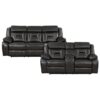8229NDG Seating-Amite Collection 2pc Set: Sofa, Love