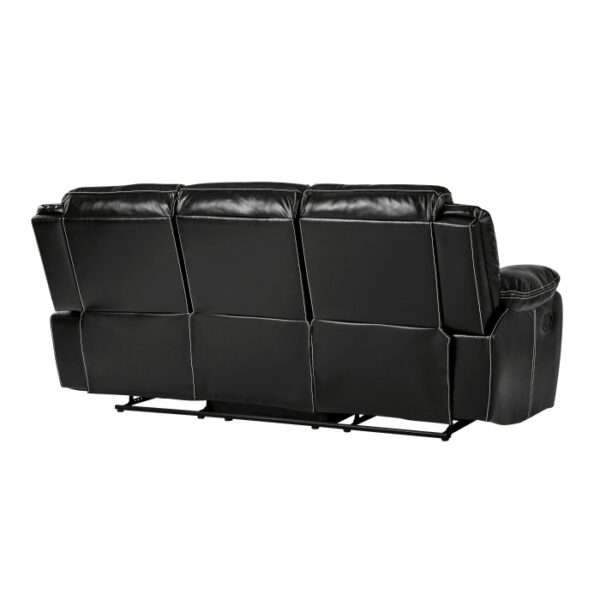 8230BLK-3 Double Reclining Sofa