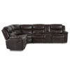 8230BRW-SC Seating-Bastrop Collection 3-Piece Sectional with Right...