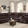 8230BRW-SC Seating-Bastrop Collection 3-Piece Sectional with Right...