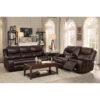 8230BRW-3 Double Reclining Sofa