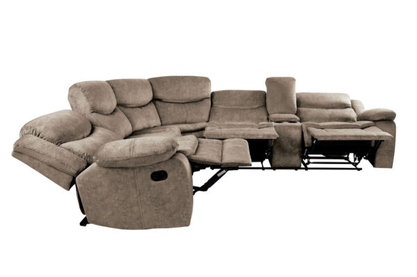 8230FBR-SC Seating-Bastrop Collection 3-Piece Sectional with Right...