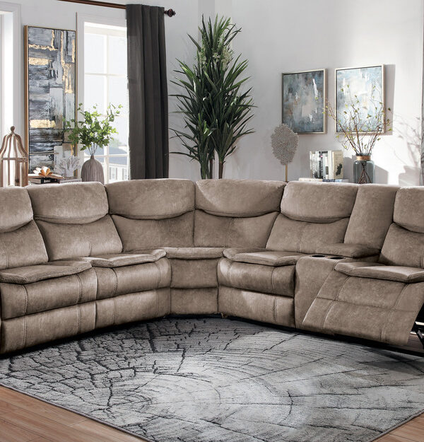 8230FBR-SC Seating-Bastrop Collection 3-Piece Sectional with Right...