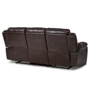 8230BRW-3 Double Reclining Sofa