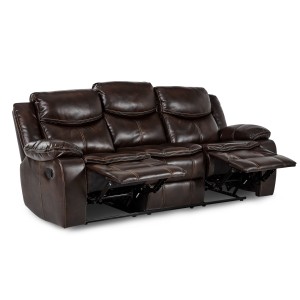 8230BRW-3 Double Reclining Sofa