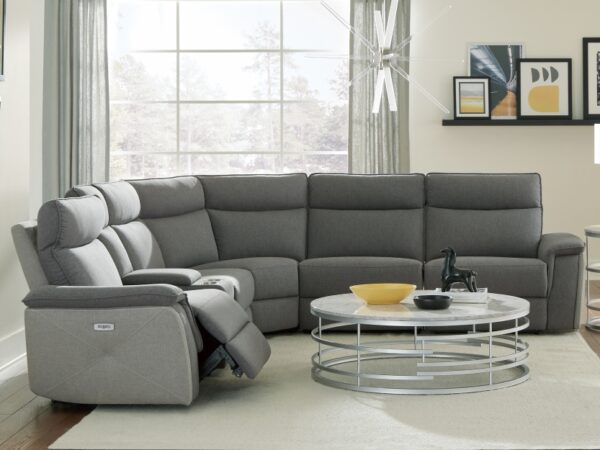 8259DG Seating-Maroni Collection 6-Piece Modular Power Reclin...
