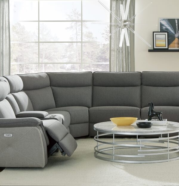 8259DG Seating-Maroni Collection 6-Piece Modular Power Reclin...