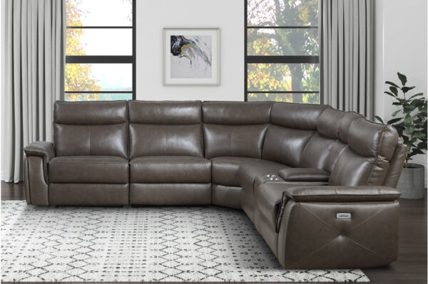 8259RFDB Seating-Maroni Collection 6-Piece Modular Power Reclin...