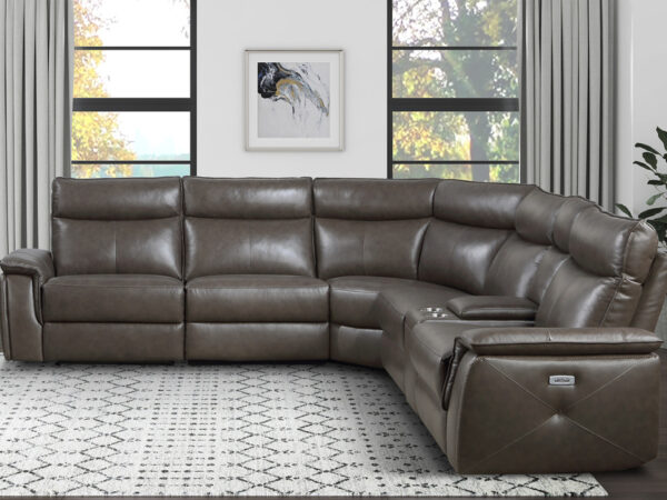 8259RFDB Seating-Maroni Collection 6-Piece Modular Power Reclin...