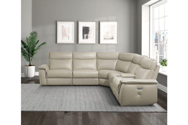 8259RFTP Seating-Maroni Collection 6-Piece Modular Power Reclin...