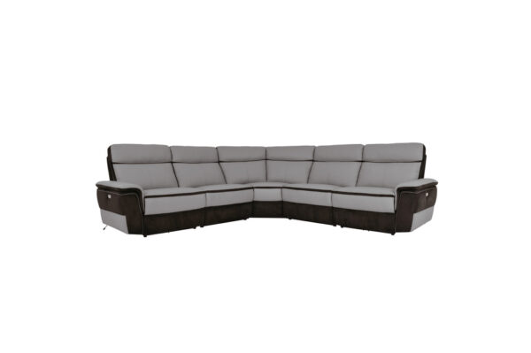 8318-SC Seating-Laertes Collection 6-Piece Modular Power Reclin...