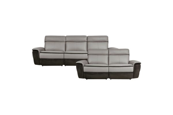 8318 Seating-Laertes Collection 2pc Set: Sofa, Love (Power)