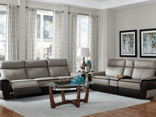 8318 Seating-Laertes Collection 2pc Set: Sofa, Love (Power)
