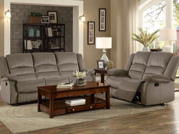 8329CH Seating-Jarita Collection 2pc Set: Sofa, Love