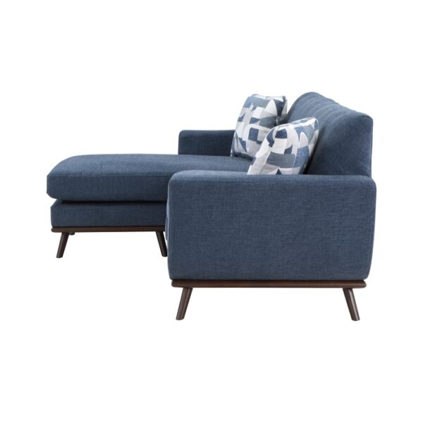 8341BL-3SCRV Reversible Sofa Chaise
