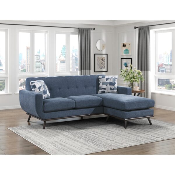 8341BL-3SCRV Reversible Sofa Chaise