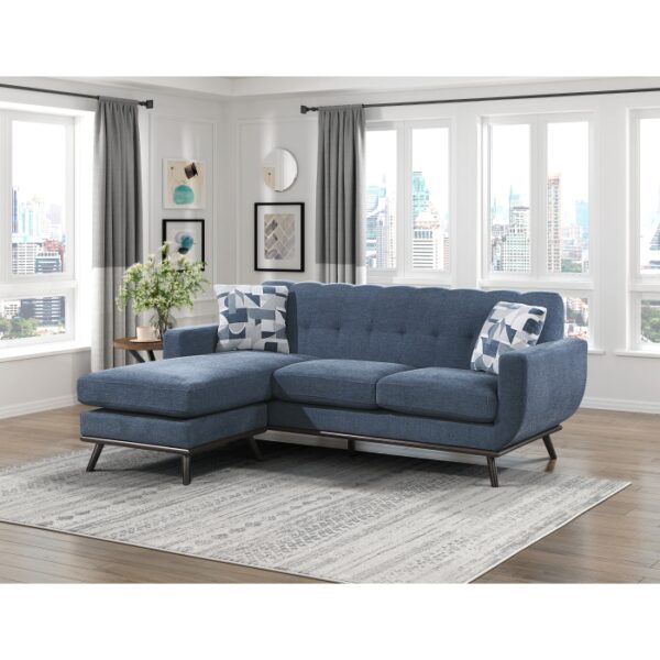 8341BL-3SCRV Reversible Sofa Chaise