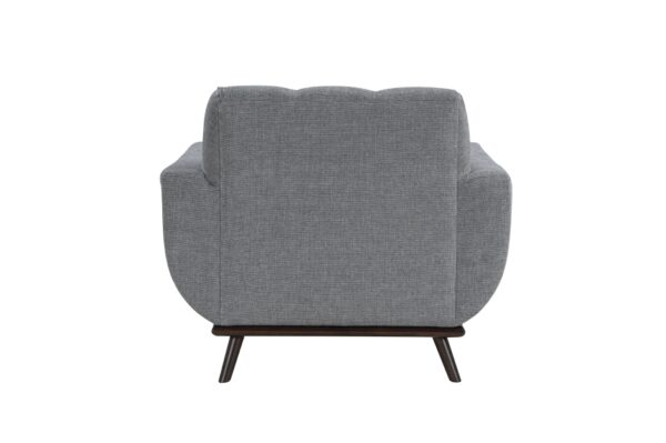 8341GY Seating-Everton Collection 2pc Set: Sofa, Love
