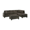 8367CH Seating-Emilio Collection 2-Piece Reversible Sectional...