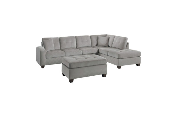 8367TP Seating-Emilio Collection 2-Piece Reversible Sectional...