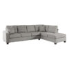 8367TP Seating-Emilio Collection 2-Piece Reversible Sectional...