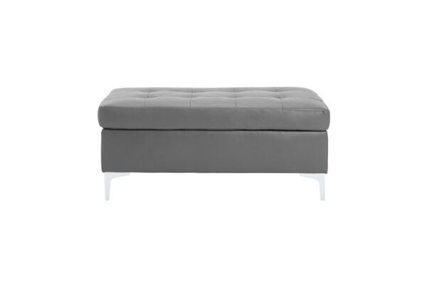 8378GRY Seating-Barrington Collection 2-Piece Sectional with Right...
