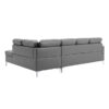 8378GRY Seating-Barrington Collection 2-Piece Sectional with Right...