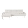 8400BEG Seating-Dominic Collection 2-Piece Sectional with Right...