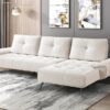 8400BEG Seating-Dominic Collection 2-Piece Sectional with Right...