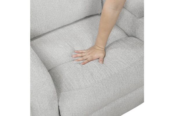 8406GY Seating-Thorne Collection 3-Piece Reclining Sectional ...