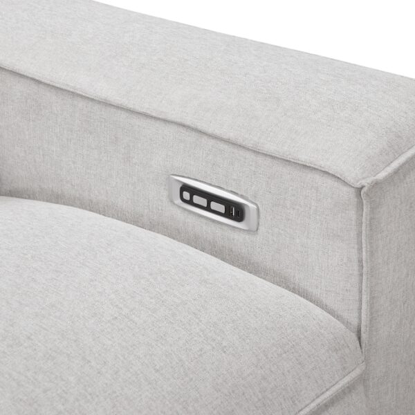 8414GRY-3PWH* Power Double Reclining Sofa ...