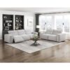 8414GRY-3PWH* Power Double Reclining Sofa ...