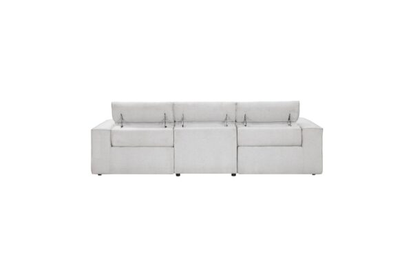 8414GRY Seating- Collection 2pc Set: Sofa, Love