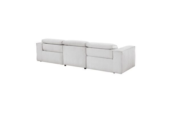 8414GRY-SC Seating- Collection 5-Piece Modular Power Reclin...