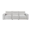 8414GRY-SC Seating- Collection 5-Piece Modular Power Reclin...