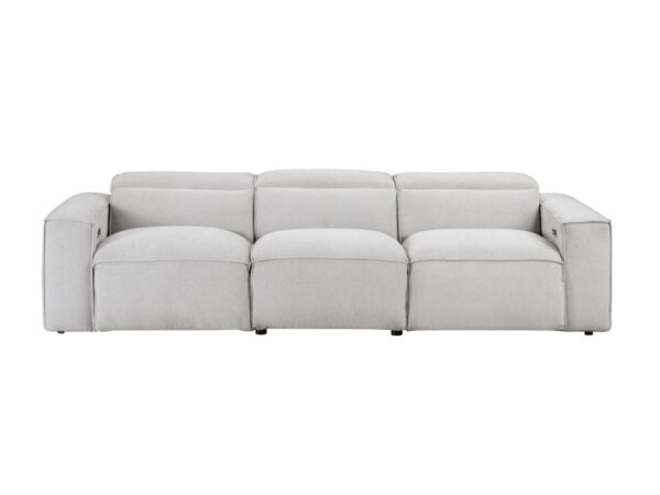 8414GRY-3PWH* Power Double Reclining Sofa ...