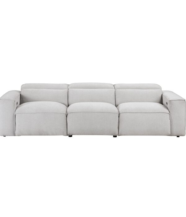 8414GRY-3PWH* Power Double Reclining Sofa ...