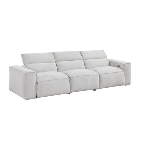 8414GRY-3PWH* Power Double Reclining Sofa ...