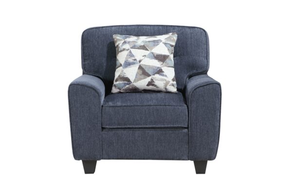 8416BU Seating-Bennett Collection 2pc Set: Sofa, Love