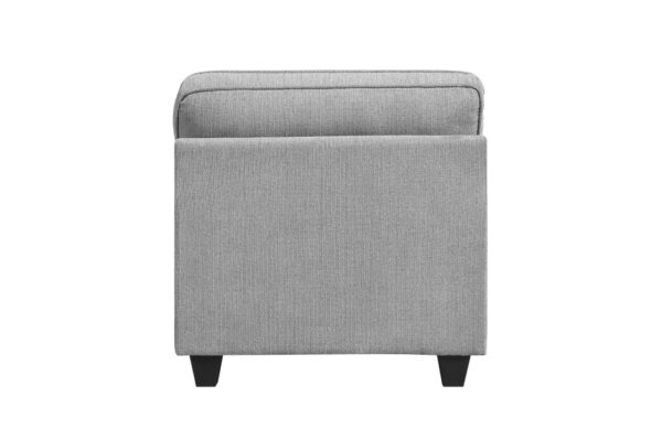 8416GY Seating-Bennett Collection 2pc Set: Sofa, Love