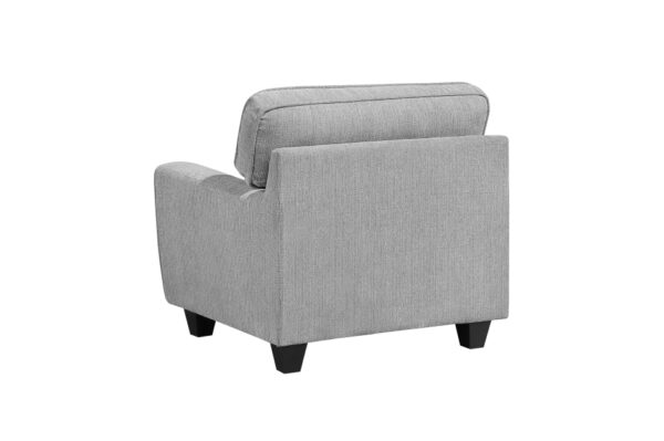 8416GY Seating-Bennett Collection 2pc Set: Sofa, Love