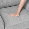 8416GY Seating-Bennett Collection 2pc Set: Sofa, Love
