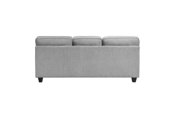 8416GY Seating-Bennett Collection 2pc Set: Sofa, Love