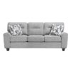 8416GY Seating-Bennett Collection 2pc Set: Sofa, Love