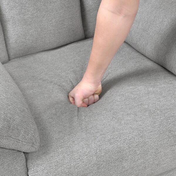 8440GRY-3 Double Reclining Sofa